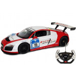 Audi R8 LMS Rastar 1:14 RC RTR bielo-červené
